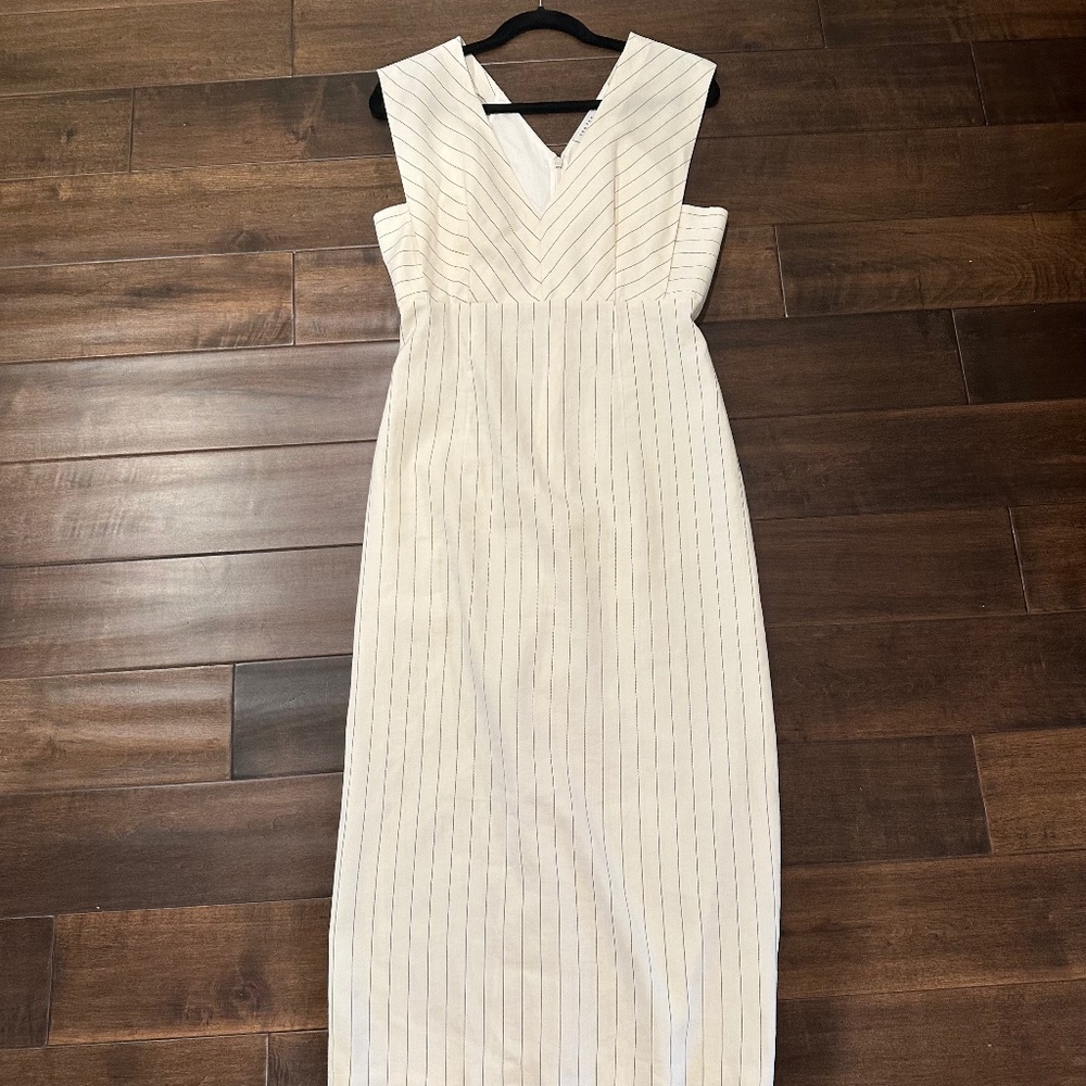 Sandro Structured Midi Dress Size 40